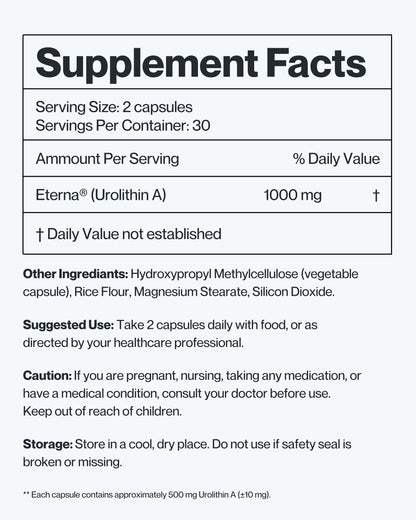 Eterna® Urolithin A Formula